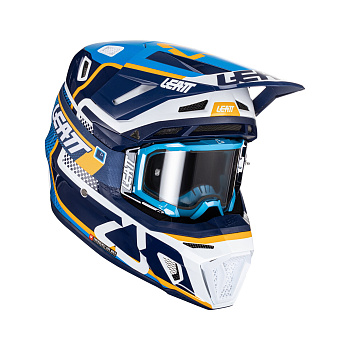 Leatt Moto 8.5 Helmet Kit (Ink, M, 2024 (1024060162))