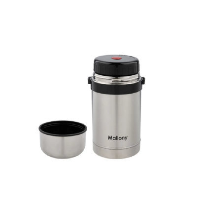 VALENTE нерж  0,8 л с широким горлом 