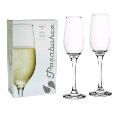 Набор бокалов стеклянных  2 шт Pasabahce Амбер 210 мл, PSB 440295