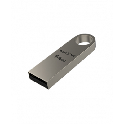 64GB Maxvi MK metallic silver (FD64GBUSB20C10MK)
