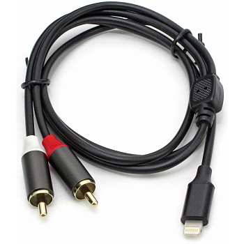 Аудиокабель (Lightning - 2xRCA M) 1м Belsis BW1622