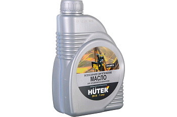 Масло моторное 5W-30 синтетическое для четырёхтактных двигателей, для техники Huter, 1л.