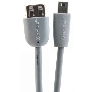 USB  2.0  AF/Mini USB 5P OTG 0.5м Belsis BW1722
