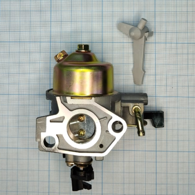 Карбюратор для бензинового двигателя 177F (с краником, без вакуумного регулятора) (870231)