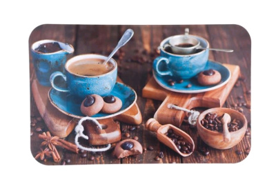 Подставка под горячее ПВХ 26*41см Кофе