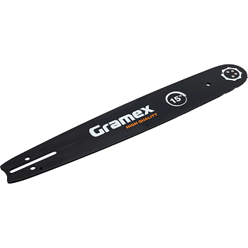 Шина  для цепи Gramex 15", шаг цепи 0,325  62,64 звена (1/20)