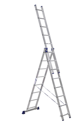 Лестница Алюмет 3* 8 алюминиевая