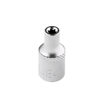 Головка торц. 1/4, кор. (Stels) E-TORX 4 13863