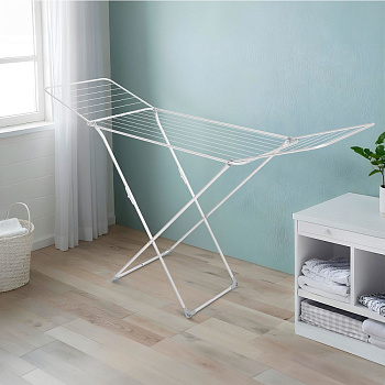 Сушилка для белья NIKA 18 м СБ1/Б белая напольная