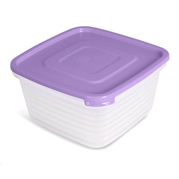 Контейнер пластм.  0,90л для СВЧ Унико квадратный С209