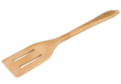Лопатка бамбук Foresta di bambù, 30*6 см с прорезями