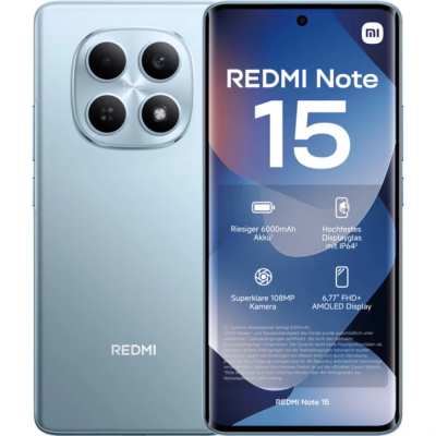 Xiaomi Redmi Note 15 8/256Gb Glacier Blue