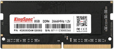 SO-DDR4 8GB 2666MHZ Kingspec KS2666D4N12008G