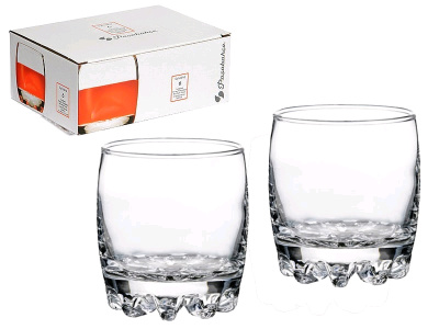 Набор рюмок 6шт Pasabahce SILVANA 60мл (водка) PSB 42244 г Бор