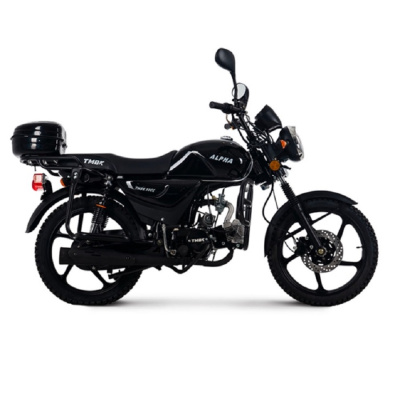 Мопед TMBK ALPHA 48/110. LED. Black (арт.000080) 