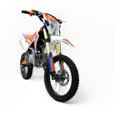 MOTAX MX 125 (17/14) Черный-Белый-Оранжевый