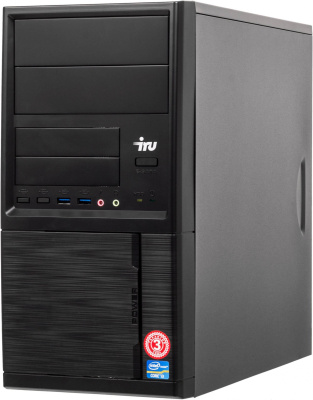 IRU Опал 512 MT PG G5420 (3.8) 8Gb SSD240Gb UHDG 610 без ОС GbitEth 400W черный  (1478337)