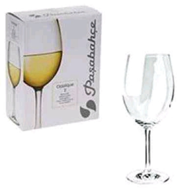Набор бокалов стеклянных  2 шт Pasabahce "Классик" 360 мл (вино), PSB 440151