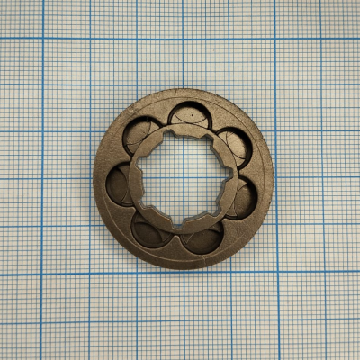 Кольцевая цепная звёздочка 3/8" Picco 7 зубьев MS-250-210,240,260 арт. 00006421240