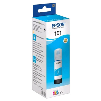 Epson ORIGINAL L101 C13T03V24A СИНИЙ (6000СТР.) (70МЛ) ДЛЯ Epson L4150/L4160/L6160/L6170/L6190