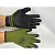 Перчатки утепленные акриловые с латексным покрыт, вспенен КАМУФЛЯЖ Зел-Чер F30 (10/480)*