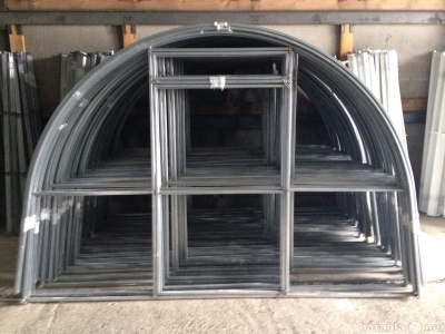 Каркас теплицы 20*20 мм, шаг 0,6 м, База 3*6 м