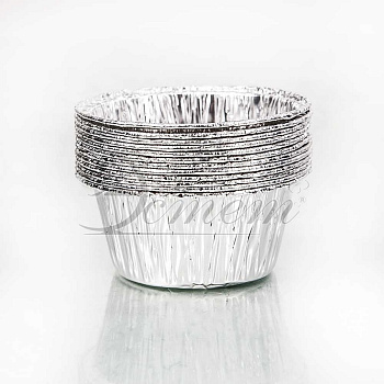 Форма алюм для выпечки 39761 круглая 70мл 12шт 80*30мм Эстет