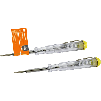 Отвертка-пробник "ЭкспертЭлектрик" TDM (индикатор) 135 мм, 100-500В