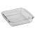 Форма стекл квадратная 1,1л 21х21см, h 5см FXKP-1.1L