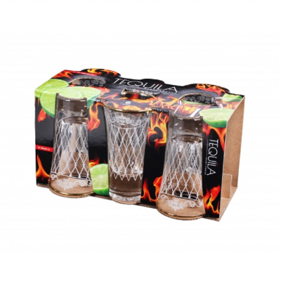 Набор рюмок 60мл 6шт арт 1088-ГЗ2 Винтаж