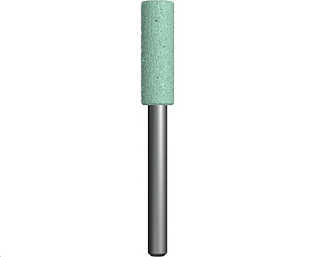 Шарошка абразивная карбид кремния, цилиндрическая 10х32 мм, хвост 6 мм, блистер ПРАКТИКА