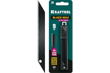 Лезвие 9 сегментов,10шт. "BLACK MAX" (Kraftool)