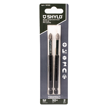 Бита SHYLD торсионная PH2х110 (2шт.)(10100)