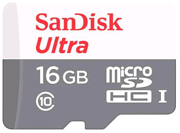 micro SDHC 16GB Class 10 SANDISK SDSQUNS-016G-GN3MN ULTRA 80 W/O ADAPTER
