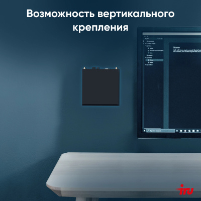 IRU 310H6ITF i5 12400T (1.8) 16Gb SSD512Gb UHDG 730 без ОС GbitEth WiFi BT черный  (1975185)