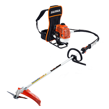 SURUI BC33 (объем двигателя 32,8куб.см, мощность 1,0кВт/1,4л.с, вес 7,3кг)