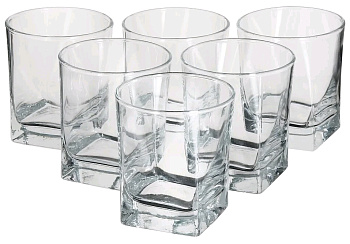 Набор стаканов стеклянных  6 шт Pasabahce "Baltic 200 мл (виски), PSB 41280