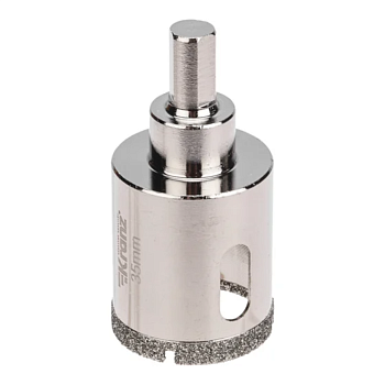 Коронка по керамограниту алмазная 35мм сверло Kranz