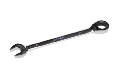 Ключ комбинированный трещоточный 22мм "" (Зубр) 27074-22