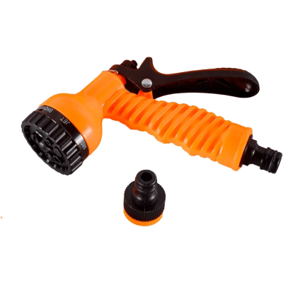 Набор для полива с растягивающимся шлангом 50м Вихрь