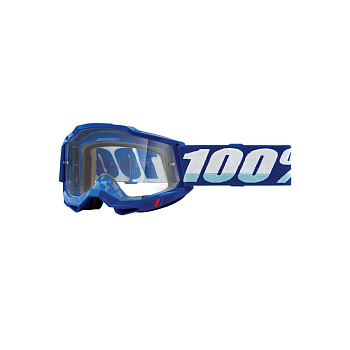 100% Accuri 2 Goggle Blue / Clear Lens (50013-00002)
