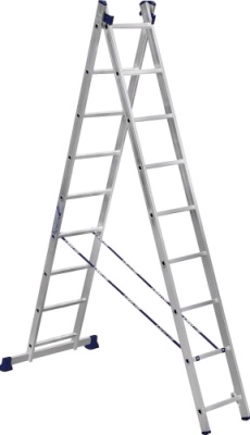 Лестница Алюмет 2* 9 алюминиевая