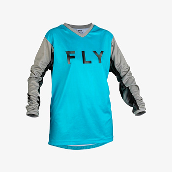 Fly RACING WOMEN'S F-16 (серый/голубой, 3/4, 376-83205)