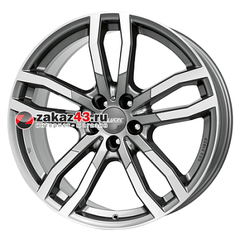 Alutec DriveX 9,5x21/5x112 ET53  DIA66,5 Metal Grey Front Polished WHS165739