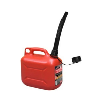 Канистра   5л для топлива REZOIL (Красная, с крышкой и лейкой)