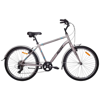 AIST Cruiser 1.0 (26" рост. 21")  графитовый Велосипед /ЧЗ/