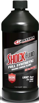 MAXIMA Synthetic Racing Shock Fluid 3wt (синтетика спортивная для амортизаторов) 1л (арт.50-57901)