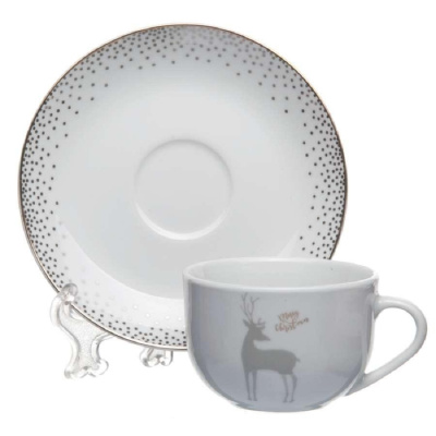 Набор чайный 4пр 220мл фарфор 1C04C