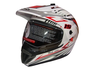 COBRA JK103DV,бело-чер.-крас(1),черн мат(3),черн.глянц(5), размеры XL