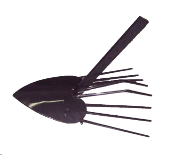 Картофелекопатель с рамой к мотолебёдке "Бурлак/Бычок" (Киров)